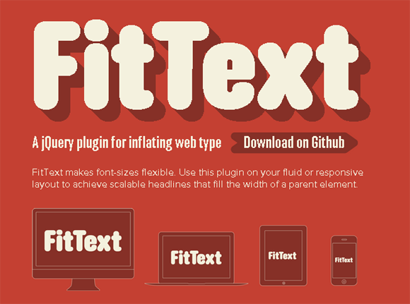 fittext web font jquery plugin