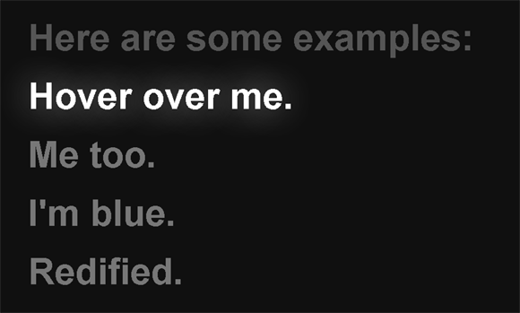 jquery glow for web font fun